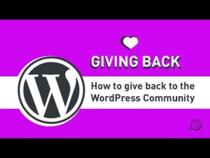 divi chat 246 - give back to the wordpress community